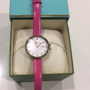 Kate spade watch pink nwt